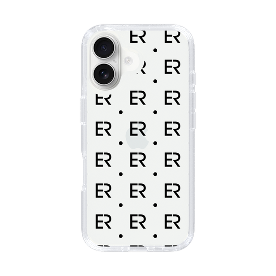 Slim Protection Case［ EVRIS - Monogram - Black ］