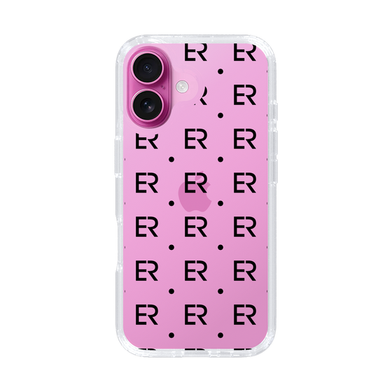 Slim Protection Case［ EVRIS - Monogram - Black ］