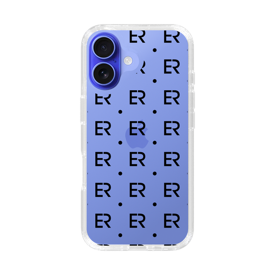 Slim Protection Case［ EVRIS - Monogram - Black ］