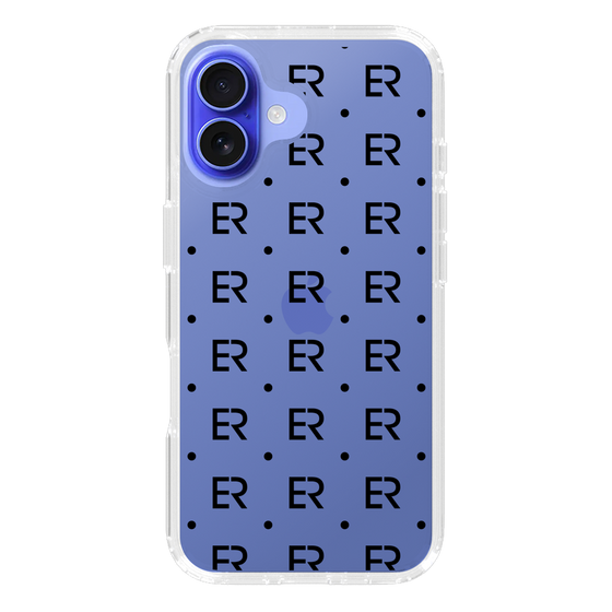 Slim Protection Case［ EVRIS - Monogram - Black ］