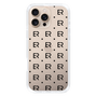 Slim Protection Case［ EVRIS - Monogram - Black ］