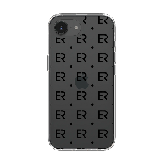 Slim Protection Case［ EVRIS - Monogram - Black ］