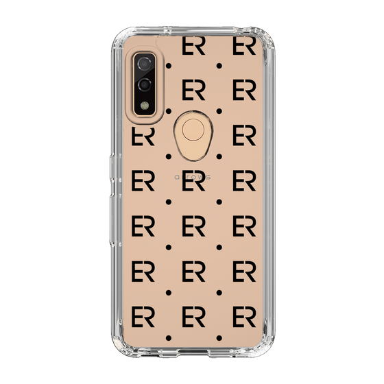 Slim Protection Case［ EVRIS - Monogram - Black ］