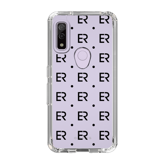 Slim Protection Case［ EVRIS - Monogram - Black ］