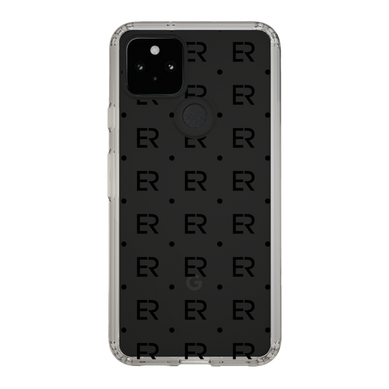 Slim Protection Case［ EVRIS - Monogram - Black ］