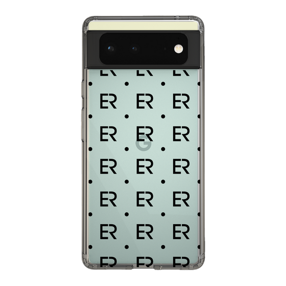 Slim Protection Case［ EVRIS - Monogram - Black ］