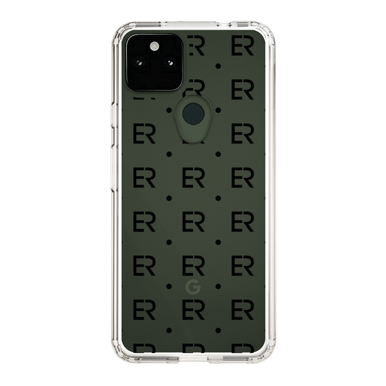 Slim Protection Case［ EVRIS - Monogram - Black ］