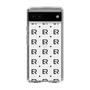 Slim Protection Case［ EVRIS - Monogram - Black ］