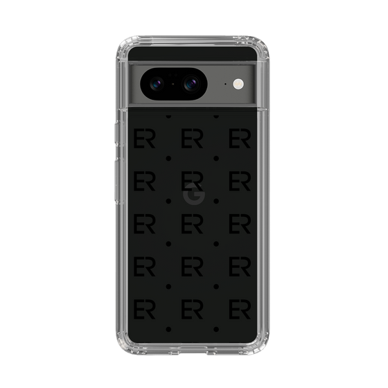 Slim Protection Case［ EVRIS - Monogram - Black ］