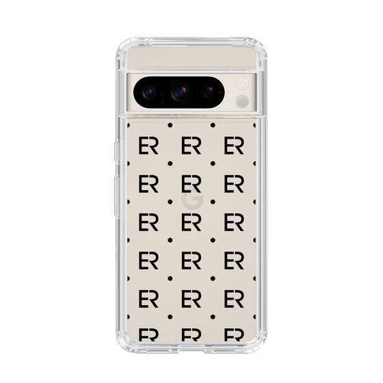 Slim Protection Case［ EVRIS - Monogram - Black ］