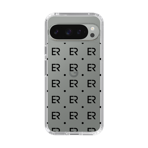 Slim Protection Case［ EVRIS - Monogram - Black ］