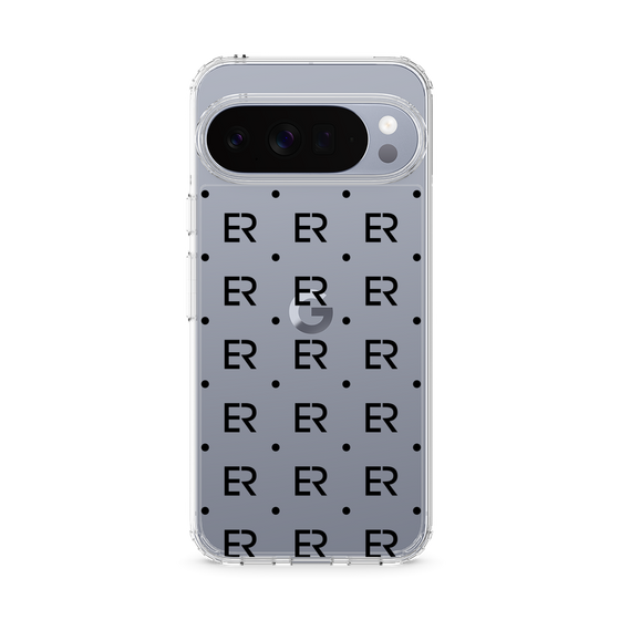 Slim Protection Case［ EVRIS - Monogram - Black ］