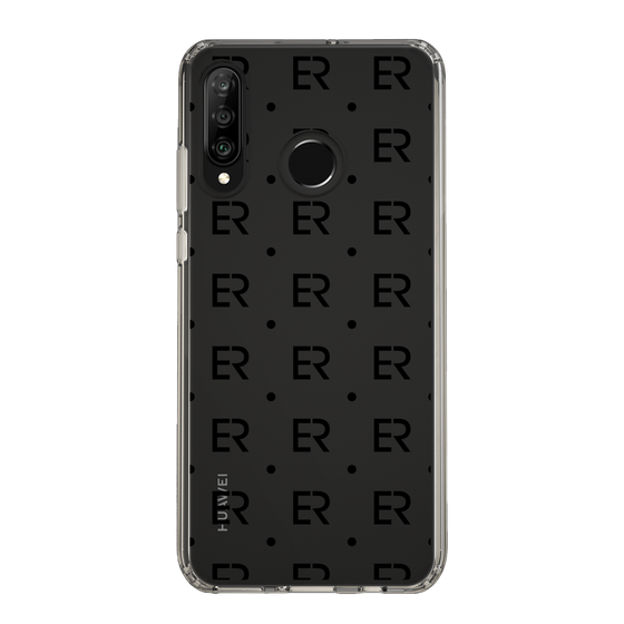 Slim Protection Case［ EVRIS - Monogram - Black ］