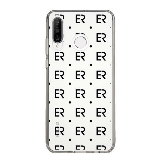 Slim Protection Case［ EVRIS - Monogram - Black ］