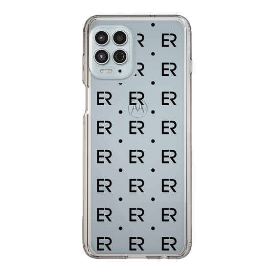 Slim Protection Case［ EVRIS - Monogram - Black ］