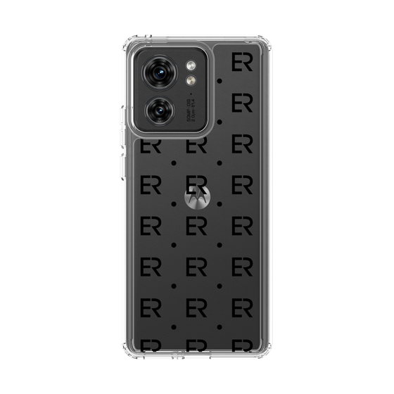 Slim Protection Case［ EVRIS - Monogram - Black ］