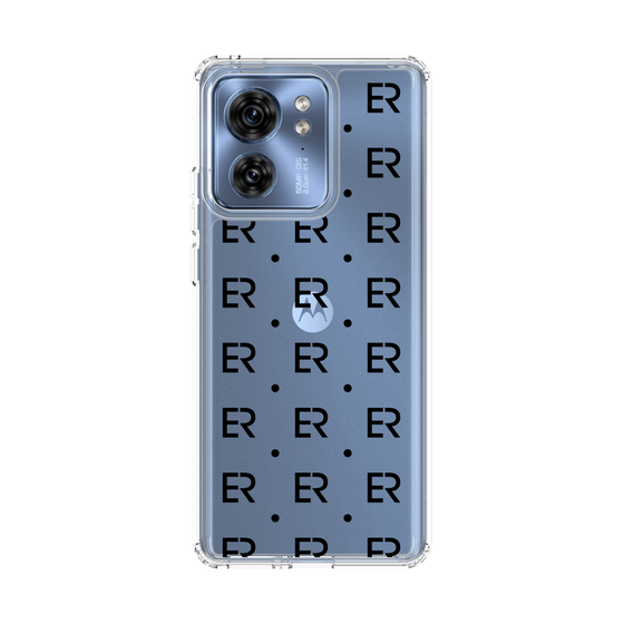 Slim Protection Case［ EVRIS - Monogram - Black ］