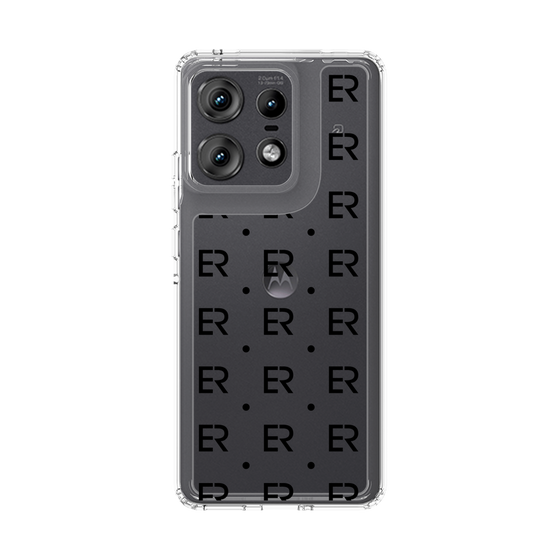 Slim Protection Case［ EVRIS - Monogram - Black ］