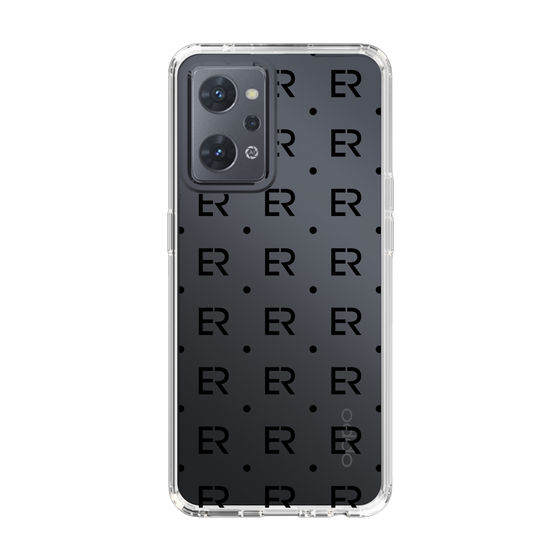Slim Protection Case［ EVRIS - Monogram - Black ］