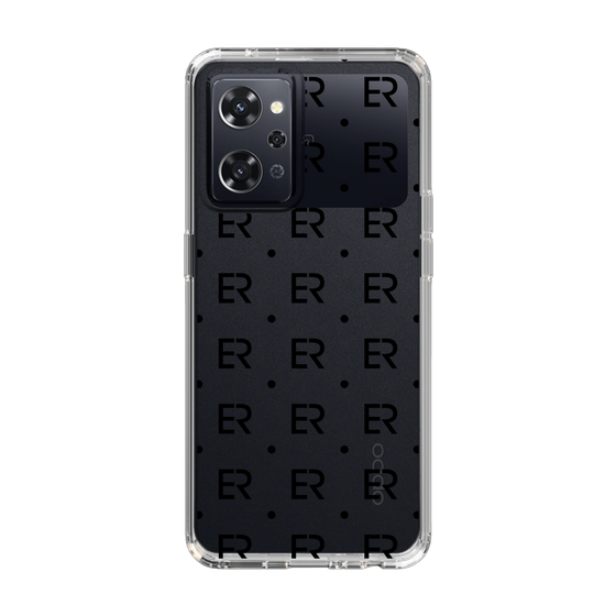 Slim Protection Case［ EVRIS - Monogram - Black ］