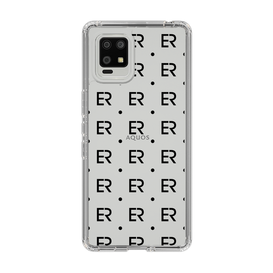 Slim Protection Case［ EVRIS - Monogram - Black ］