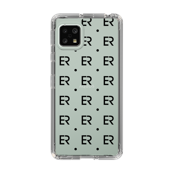 Slim Protection Case［ EVRIS - Monogram - Black ］