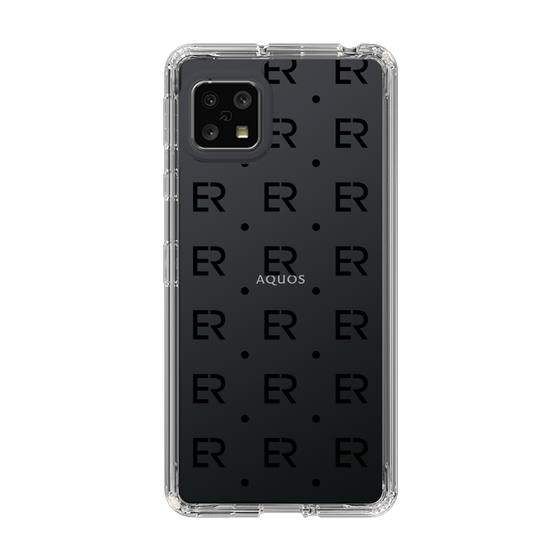 Slim Protection Case［ EVRIS - Monogram - Black ］