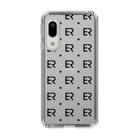 Slim Protection Case［ EVRIS - Monogram - Black ］