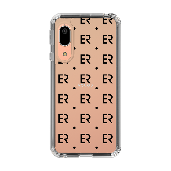 Slim Protection Case［ EVRIS - Monogram - Black ］