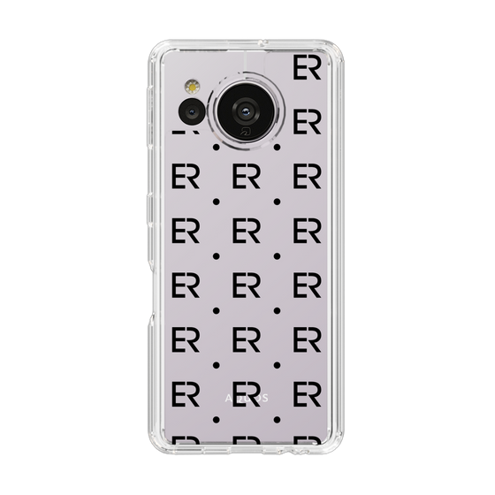 Slim Protection Case［ EVRIS - Monogram - Black ］