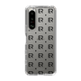 Slim Protection Case［ EVRIS - Monogram - Black ］