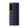 Slim Protection Case［ EVRIS - Monogram - Black ］