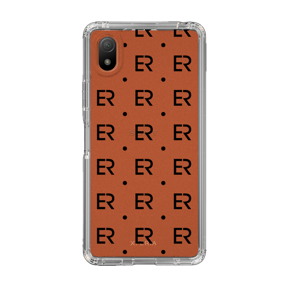 Slim Protection Case［ EVRIS - Monogram - Black ］