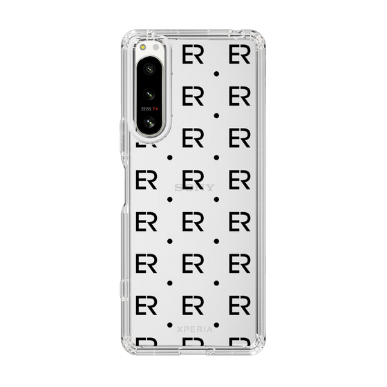 Slim Protection Case［ EVRIS - Monogram - Black ］