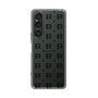 Slim Protection Case［ EVRIS - Monogram - Black ］