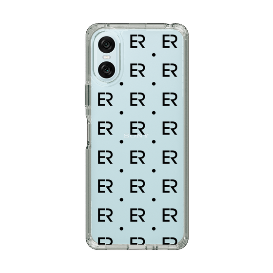 Slim Protection Case［ EVRIS - Monogram - Black ］