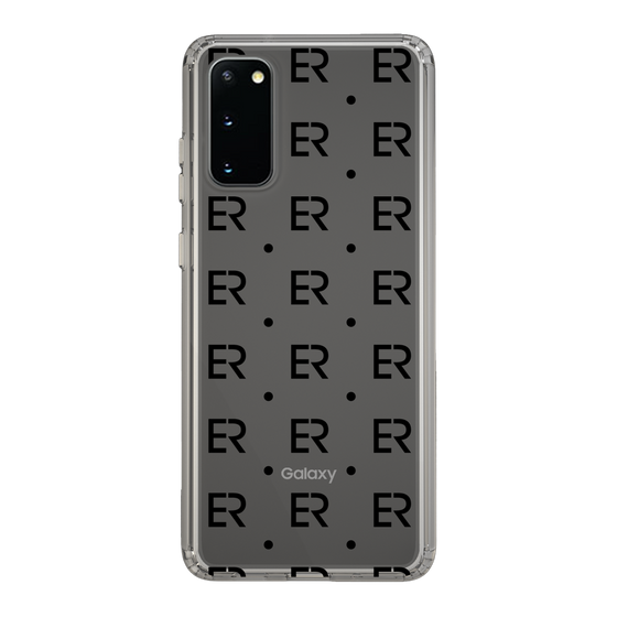 Slim Protection Case［ EVRIS - Monogram - Black ］