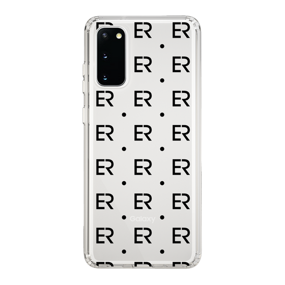 Slim Protection Case［ EVRIS - Monogram - Black ］