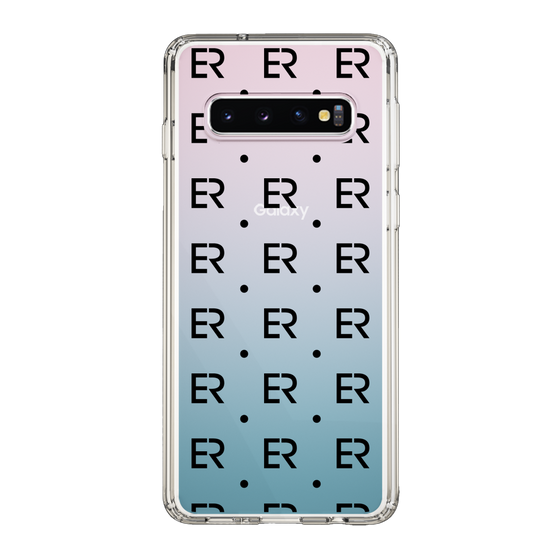 Slim Protection Case［ EVRIS - Monogram - Black ］