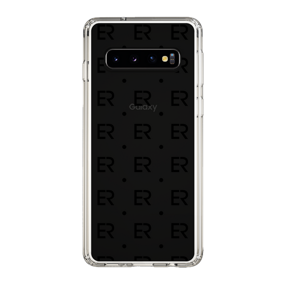 Slim Protection Case［ EVRIS - Monogram - Black ］