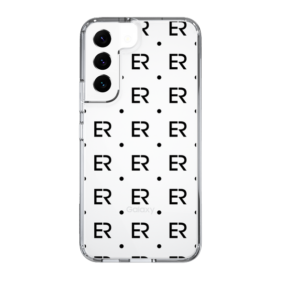 Slim Protection Case［ EVRIS - Monogram - Black ］