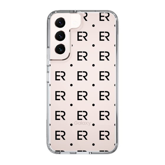 Slim Protection Case［ EVRIS - Monogram - Black ］
