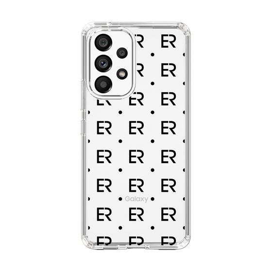 Slim Protection Case［ EVRIS - Monogram - Black ］