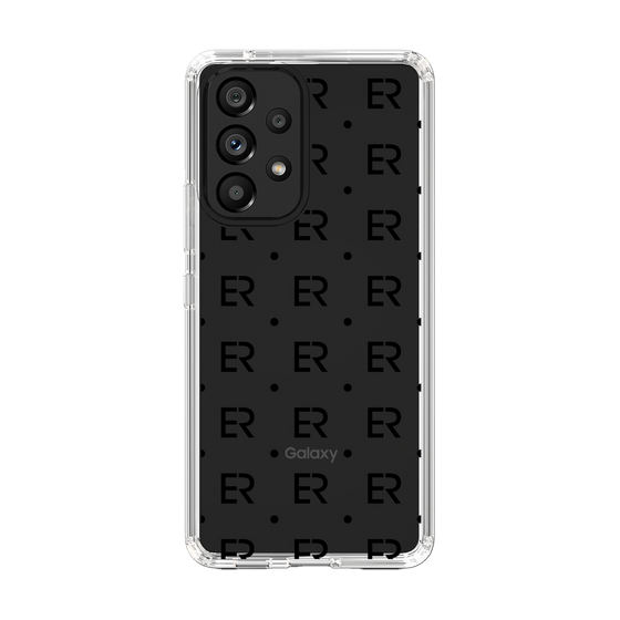 Slim Protection Case［ EVRIS - Monogram - Black ］