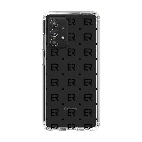 Slim Protection Case［ EVRIS - Monogram - Black ］