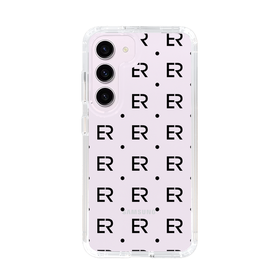 Slim Protection Case［ EVRIS - Monogram - Black ］