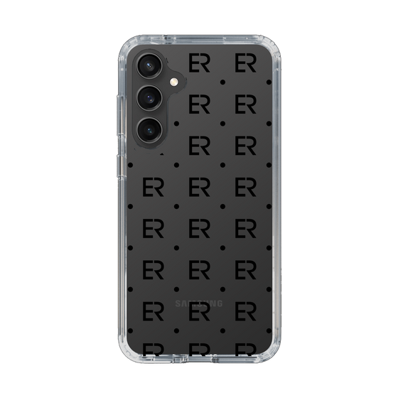 Slim Protection Case［ EVRIS - Monogram - Black ］