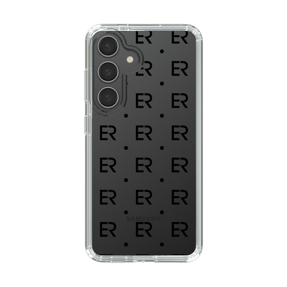 Slim Protection Case［ EVRIS - Monogram - Black ］