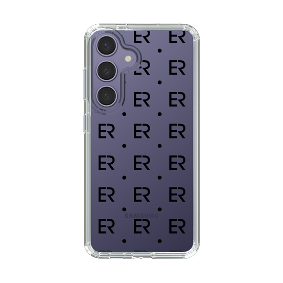 Slim Protection Case［ EVRIS - Monogram - Black ］
