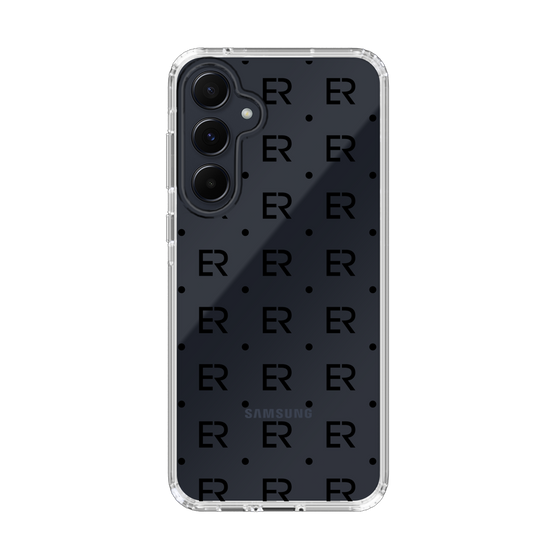 Slim Protection Case［ EVRIS - Monogram - Black ］